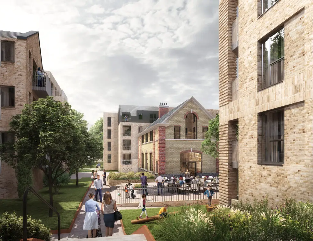CGI image of St Johns Neighbourhood